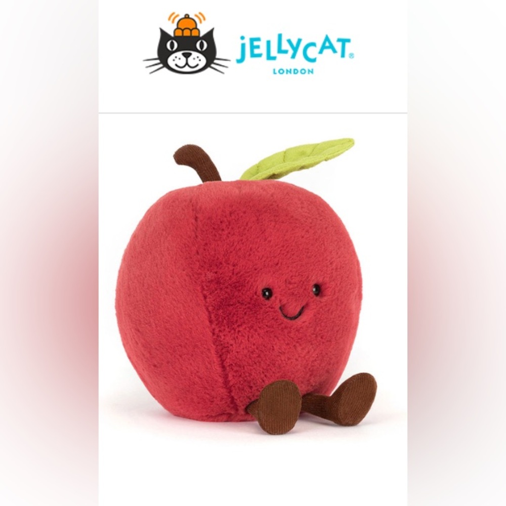 AUTHENTIC Jellycat Amuseable Apple NWT - SOLD OUT